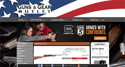 Desktop Screenshot of gunsandgearoutlet.us